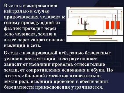 Работа под напряжением человек изоляция земля