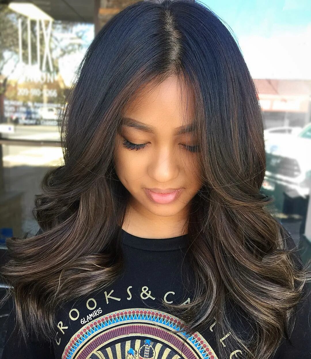 Красивые темные цвета волос фото bbygrl. Brunette hair color, Hair color light brown, Natural dark hair