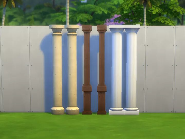 Симс 4 мод more columns in cas. Column cas sims 4. sims 4 wooden column. half column. felixandresims columns.