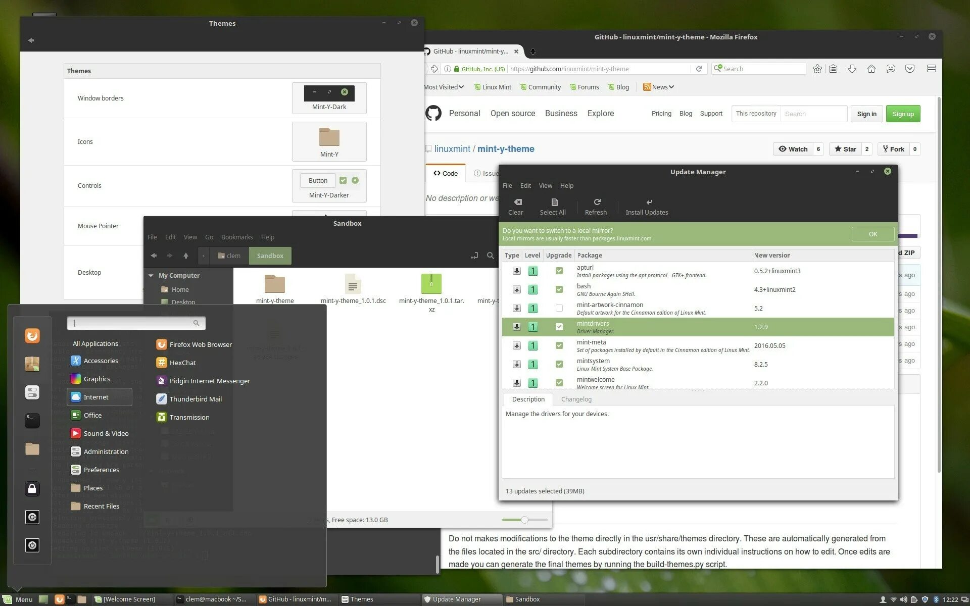 Сеть линукс минт. Linux mint dark theme. репозиторий линукс. линукс минт cinnamon темы mint x mint y. linux mint 21.1 cinnamon.