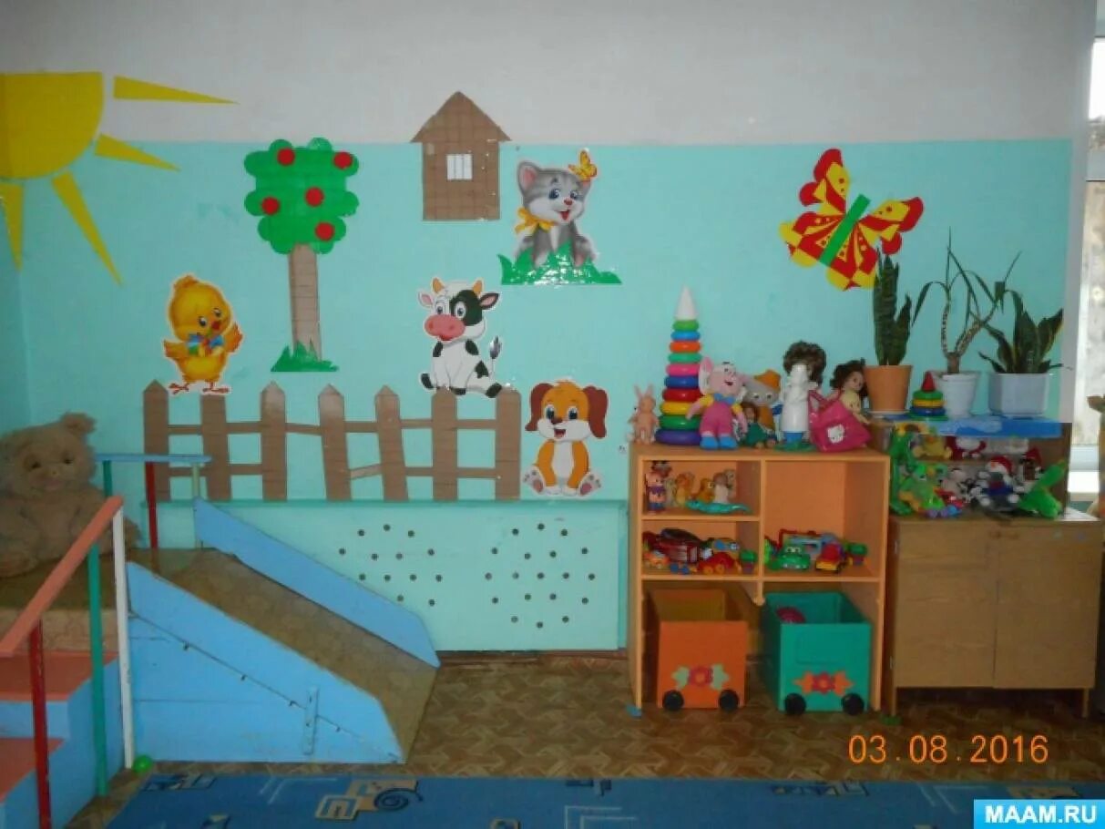 Украшение стенки в группе раннего возраста. Уголки в детском саду ясельная группа. Украсить стену в ясельной группе детского сада. Украсить зоны в младшей группе. Оформление ранней группы