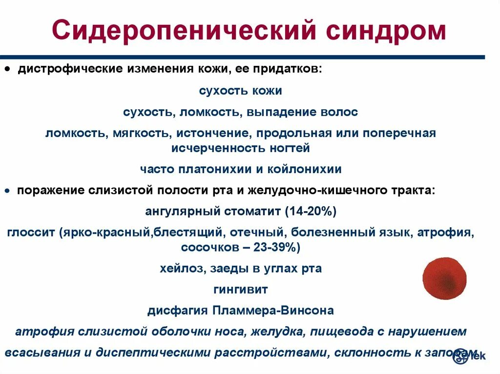 Тесты анемия у детей. Сидеропенический синдром железодефицитная анемия. Жда синдромы анемический сидеропенический. Перечислите основные симптомы и синдромы при анемии. Сидеропенического синдрома при железодефицитной анемии.