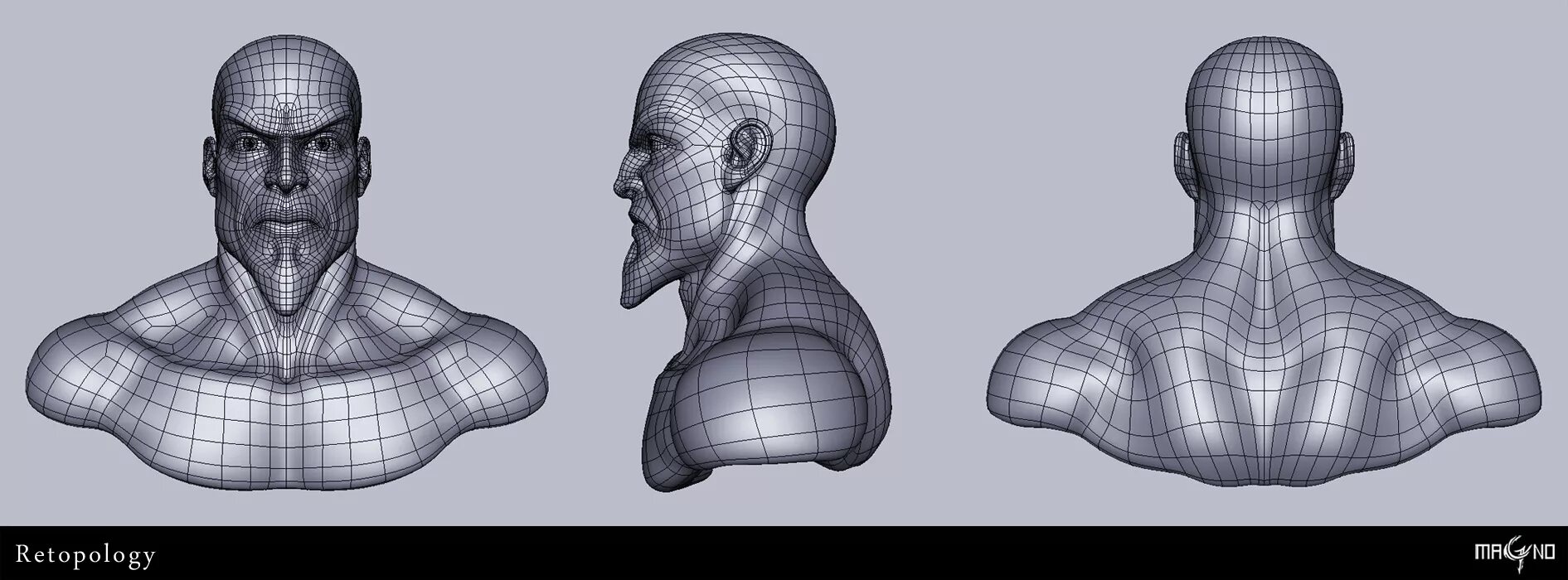 Ретопология головы. Ретопология в Maya. Ретопология пропсов.