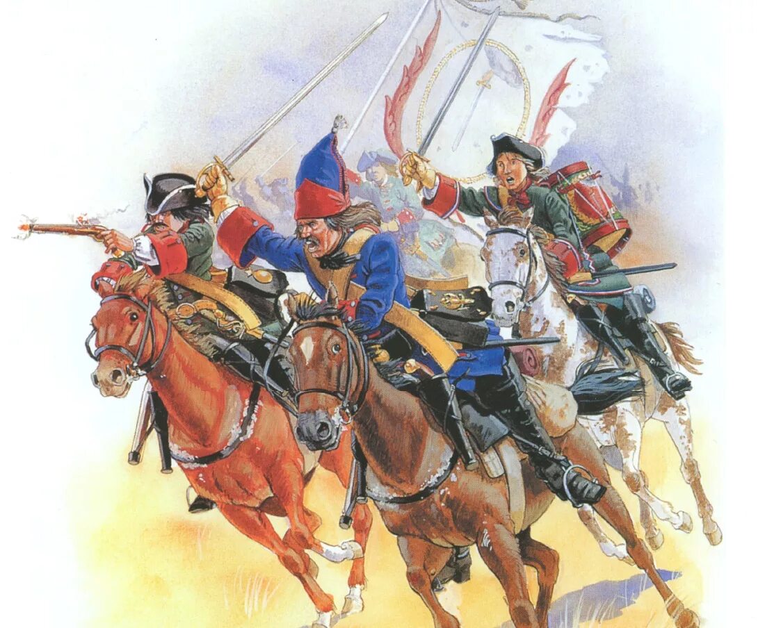вид кавалерии в пешем строю. драгуны армии петра 1. рейтары драгуны гусары. русская армия в 18 веке кавалерия. французские драгуны.