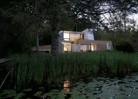 Deep lake house