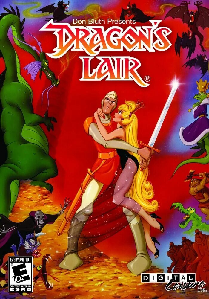 Невесту скинули в логово дракона. Dragon’s Lair («Логово дракона»). Логово дракона игра 1983. Dragon's Lair игра 1983 года.