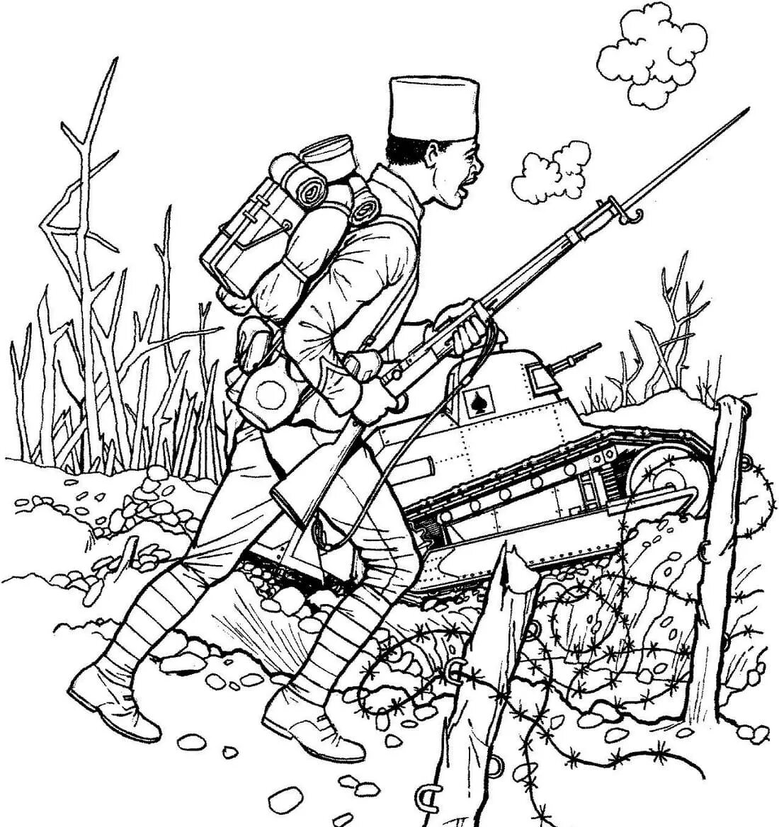 Раскраска солдаты распечатать бесплатно для детей ᐅ Printable army coloring pages, Cool Army Coloring Pages Pdf