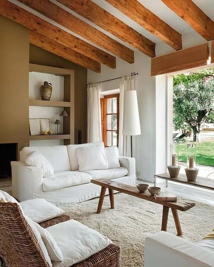 Дом простой дизайн интерьер Hütten design, Design für zuhause, Scheunenhäuser