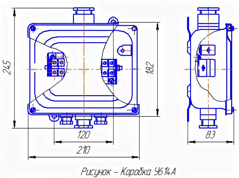 Коробка клеммная у615а у2. Клеммные коробки у614. коробка клеммная у614а у2 ту 36-12-80. у-614 коробка клеммная.