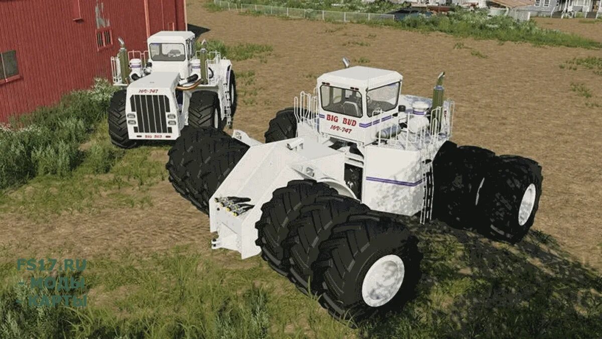Трактор фарминг симулятор 19. Трактор big bud 747. трактор big bud 450 фс 19. big bud 16v-747. фс19 big bud.