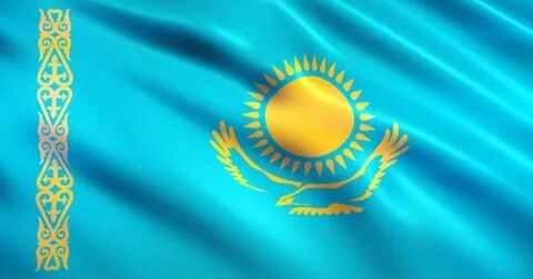 Голубой флаг казахстана