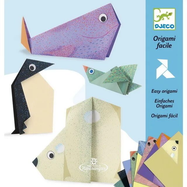 Оригами Джеко Полярные животные. Djeco оригами. Набор для оригами Djeco. Оригами Djeco семьи.