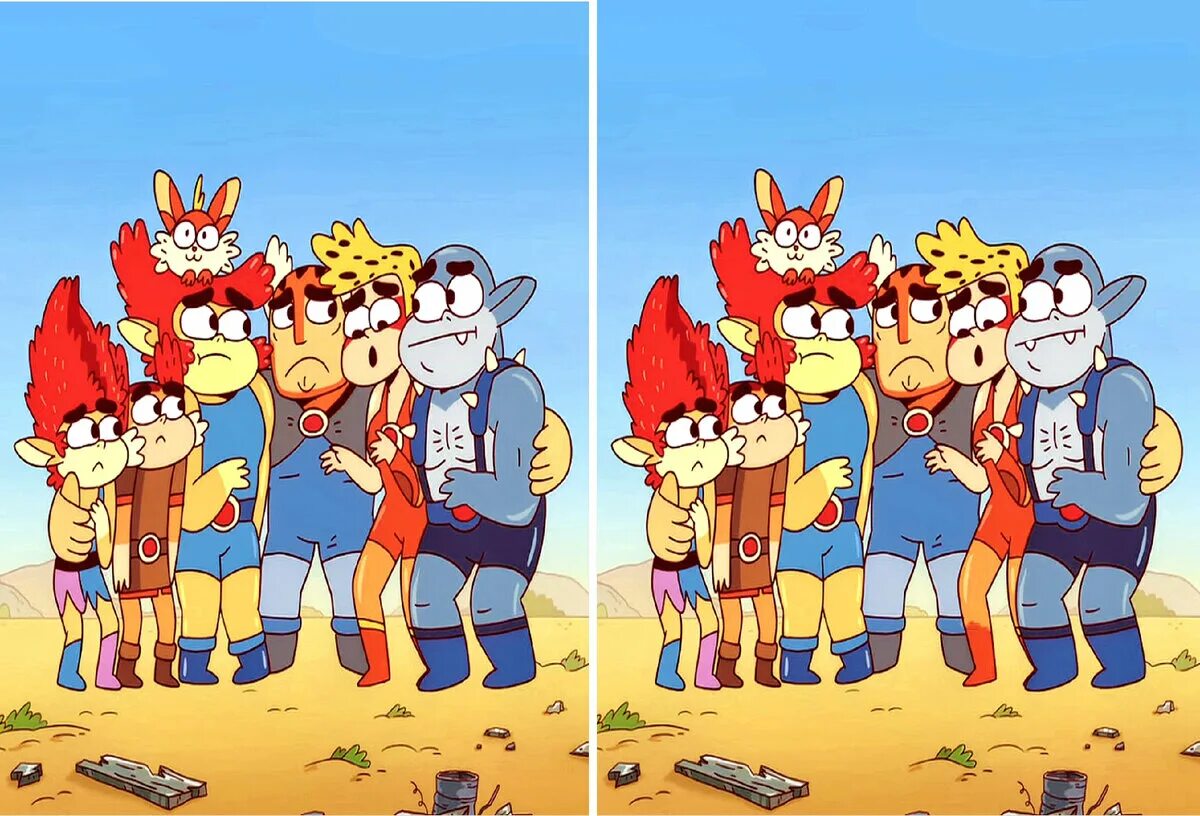 5 отличий природа. 5 отличий природа