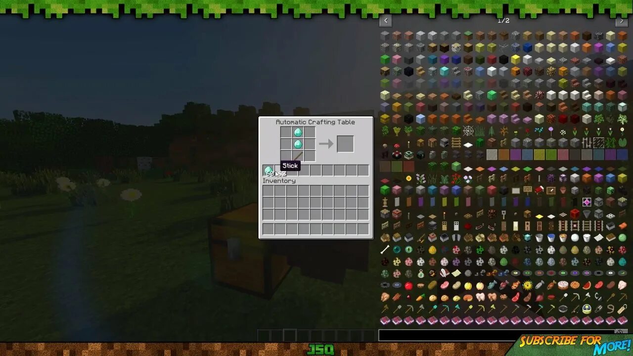 Crafting Table Inventory. Crafting automat. Just enough items 1.7.10. Крафтинг тотема без модов 1.12.2..