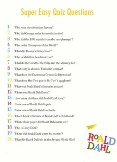 Quiz questions