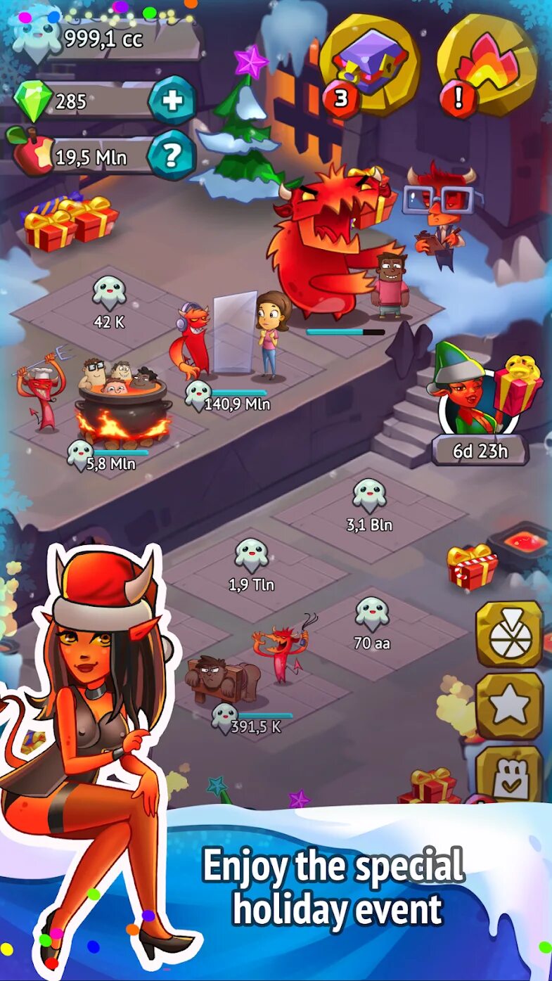 Idle clicker много денег. Idle evil. idle кликер. evil clicker. idle evil clicker девушки.