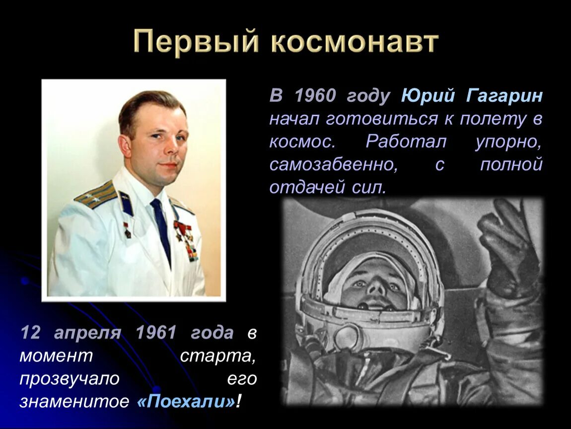 Сколько лет прошло с полета гагарина. Полет Юрия Гагарина в космос. Первый полет человека в космос. Первый космический полет Гагарина.