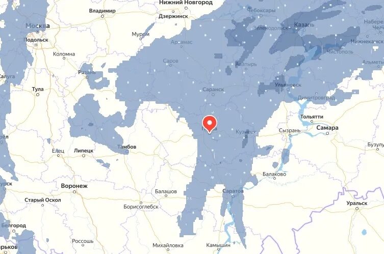 Карта дождя Мордовия. Осадки Пенза на карте. Карта осадков Пенза и Пензенская область. Карта осадков Кузнецк Пензенская область. Карта где показан дождь