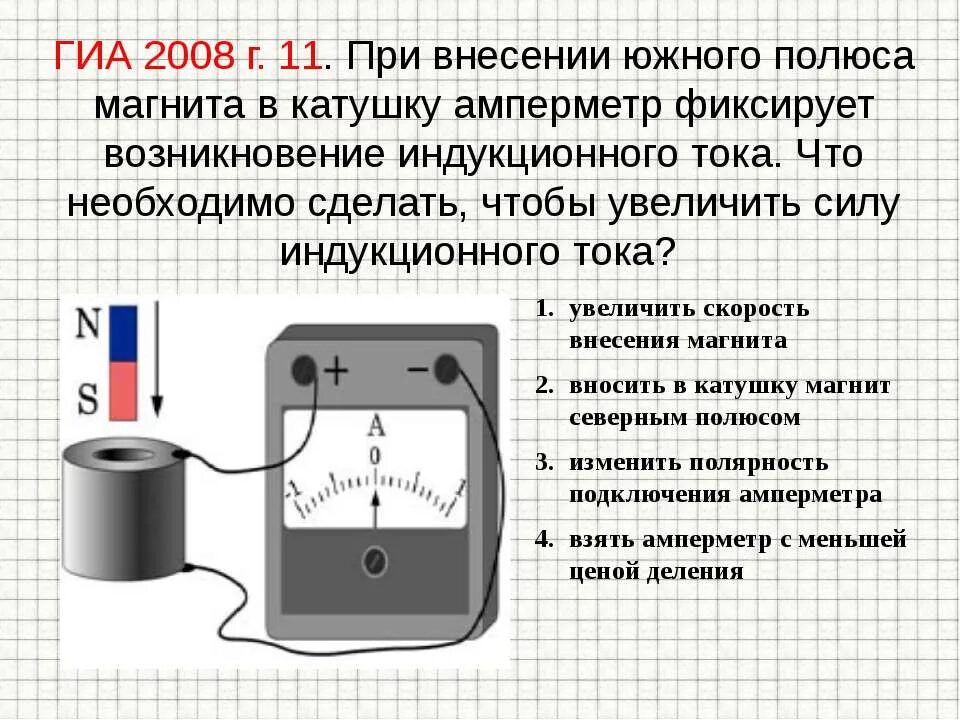 Чтобы изменить магнитные полюсы катушки нужно