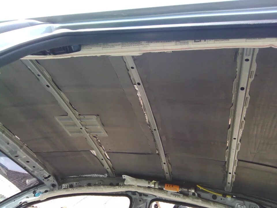 Химчистка потолка - Toyota Avensis II, 2 л, 2008 года мойка DRIVE2