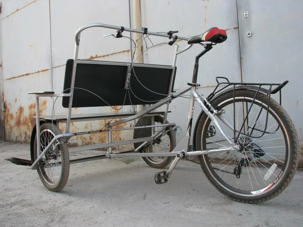 Велорикша стелс. Грузовой велосипед трехколесный велорикша. Трёхколёсный велорикша грузовой. Самодельный электро велорикши.