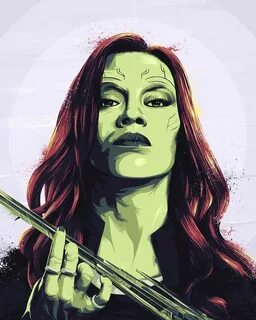 Гамора marvel