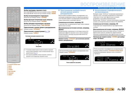 Звуковой режим