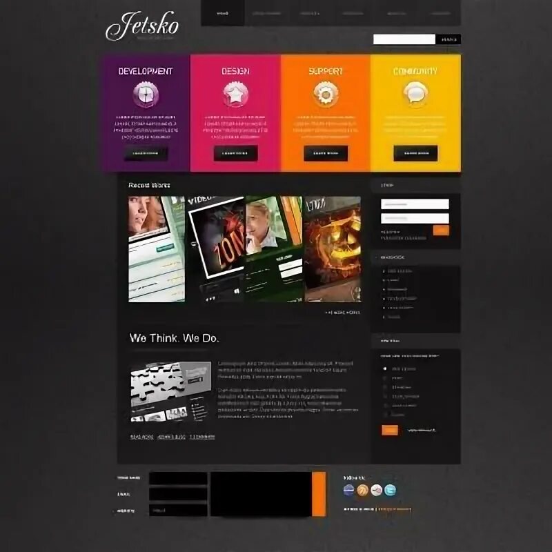 Красивое оформление сайта примеры The header looks great on this website but doesn't follow through at the bottom.