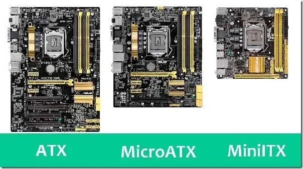 Выбрать форм фактор. Форм-фактор материнской платы atx. micro atx материнские платы размер. форм-фактор материнской платы matx. micro-atx, mini-itx, standard-atx.