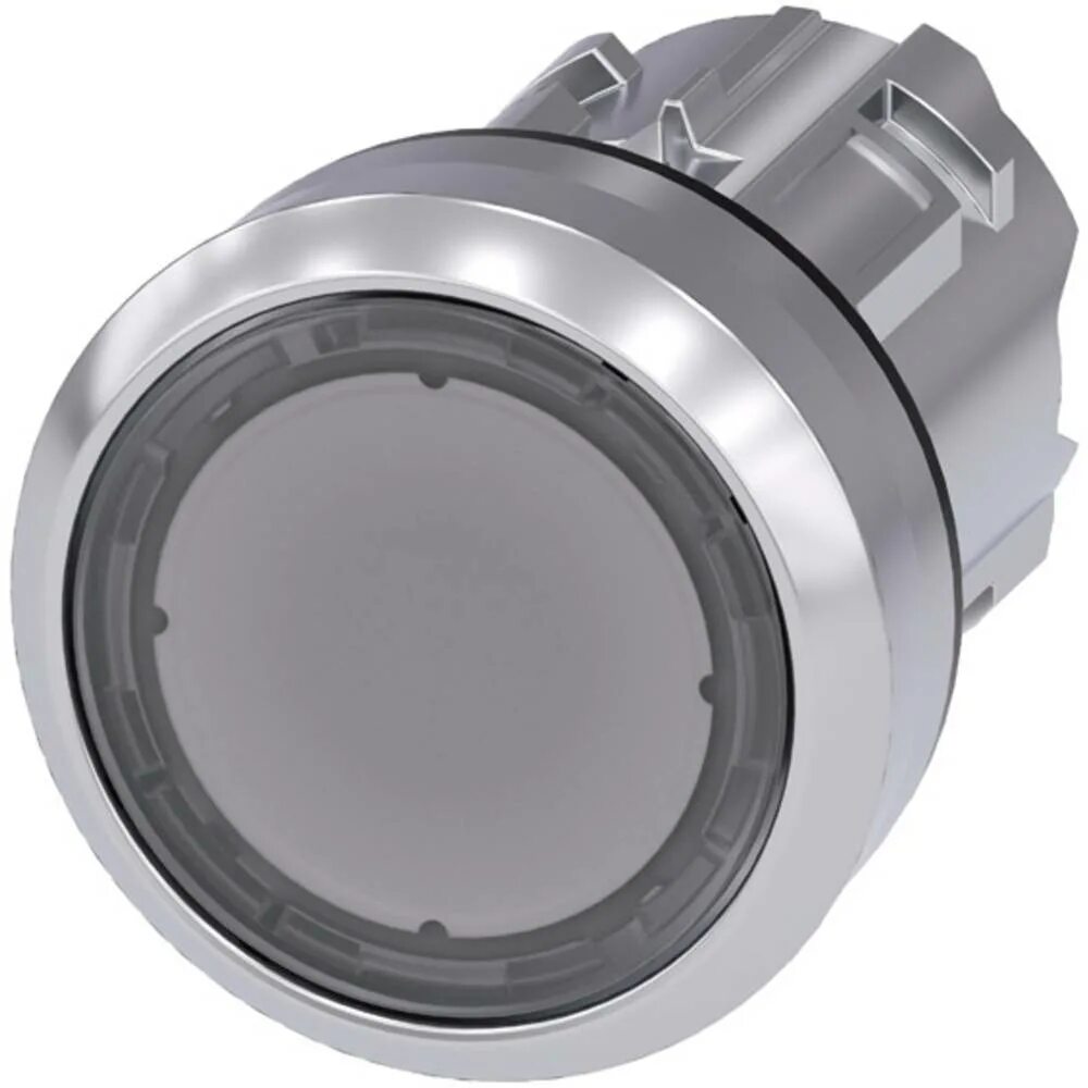 White push button