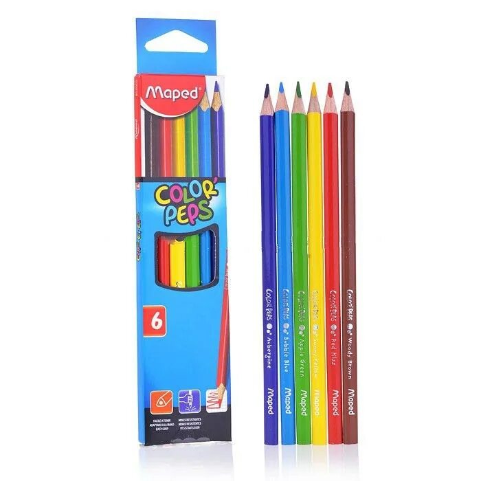 6 цветов карандашей какие. Карандаши maped color peps. maped цветные карандаши color peps 6 цветов. карандаши цветные maped &quot;color peps&quot; 6 цветов трехгранные. maped карандаши трехгранные.