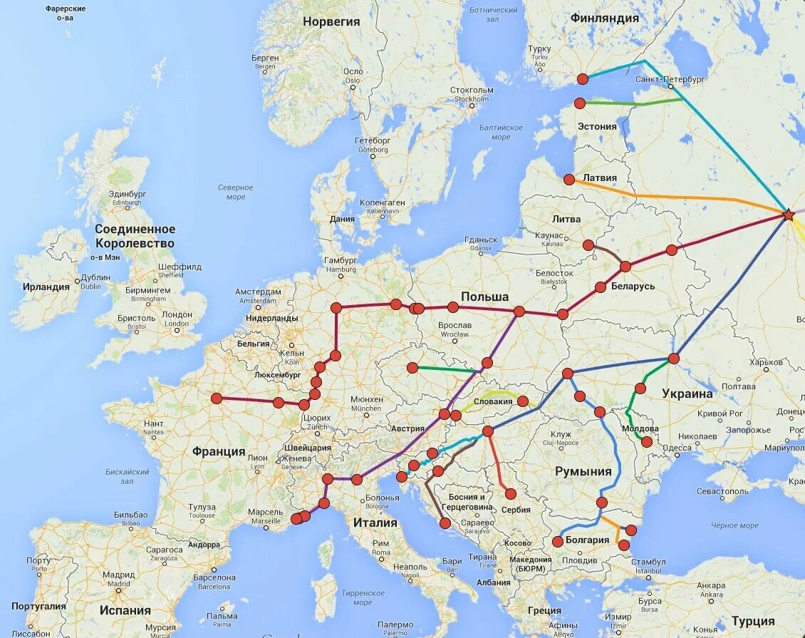 Маршрут поезда на карте. Железнодорожные пути из Европы карта. Железнодорожные пути Европы. Карта железных дорог Европы Польша. Откуда можно добраться