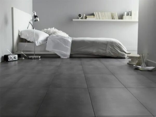 Tokyo Oak Grey Laminate (All rooms, minus the bathroom s). Grey laminate floorin