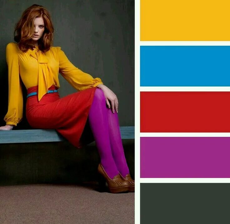Самые модные сочетания цветов в одежде Color combinations for clothes, Color trends fashion, Colour combinations fashio