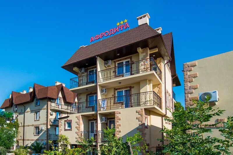 ОТЕЛЬ АФРОДИТА НА АЛЛЕЙНОЙ АДЛЕР - фото и отзывы, от 7000
