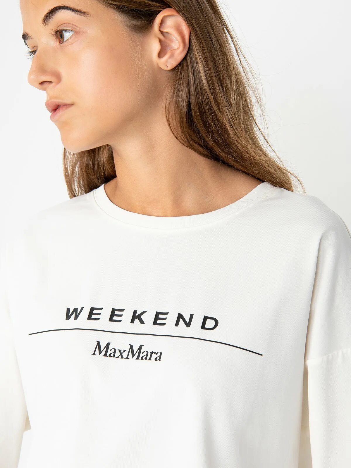 Купить уикенд макс. Max Mara t Shirt. Топ 59460329 weekend Max Mara. Свитшот Max Mara weekend. Логомания Max Mara.