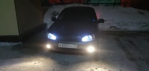 Лампочки передние габариты калина