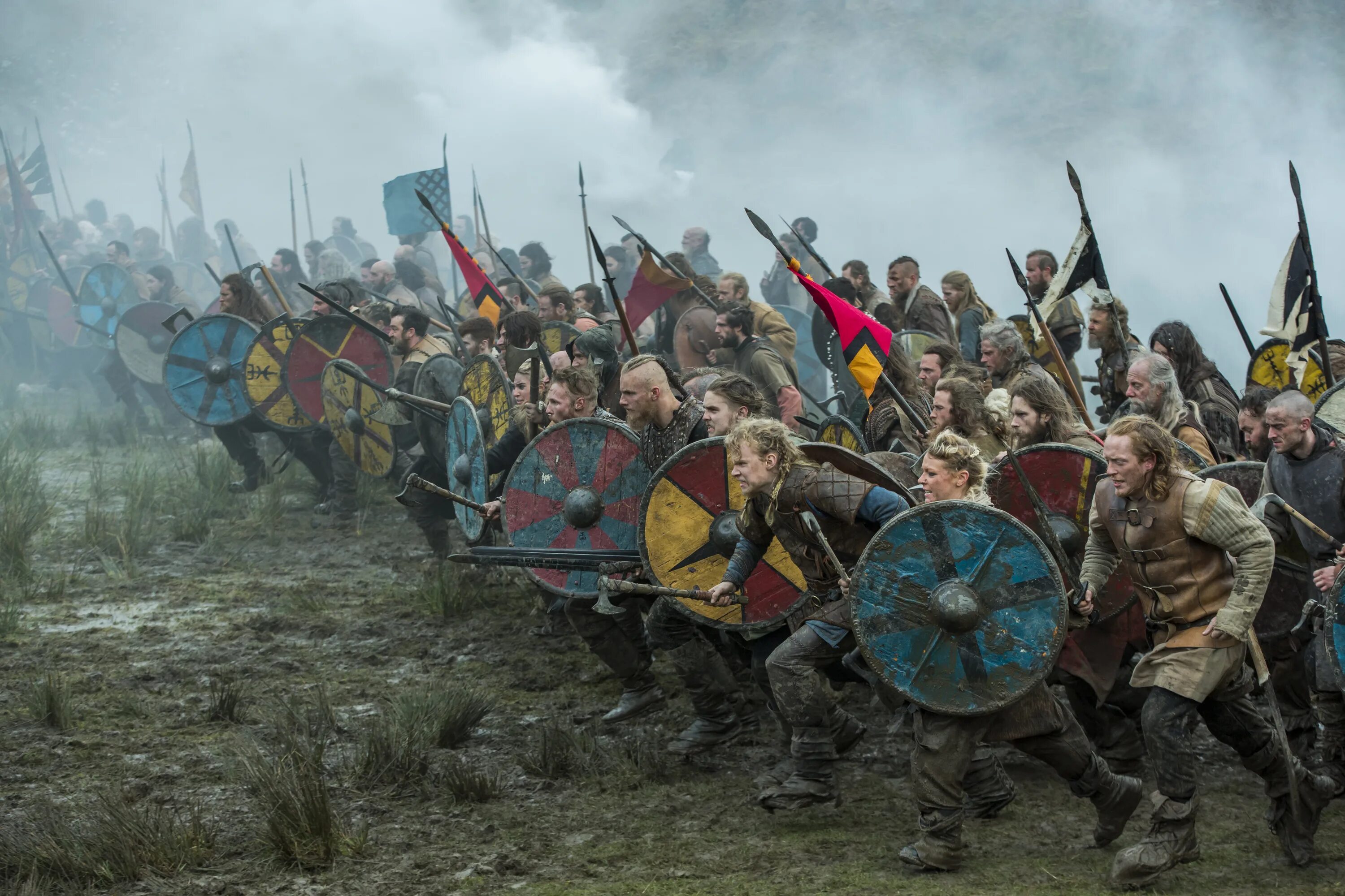 Битва великих домов. Викинги Великая армия язычников.