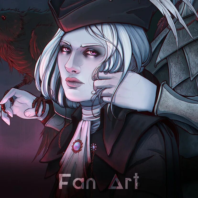 Maria art. Lady Maria of the Astral Clocktower. Bloodborne Astral Clocktower.