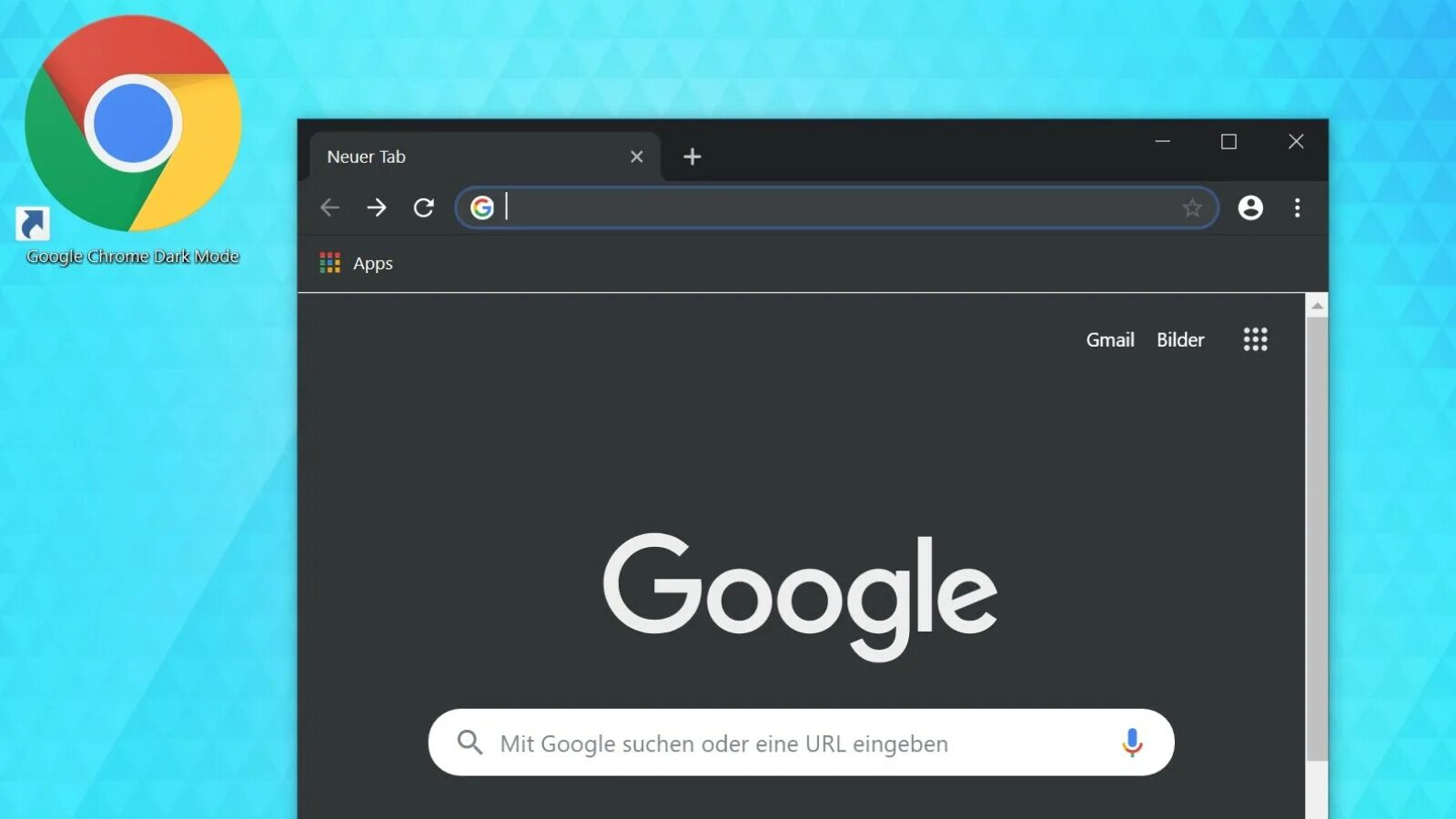Google dark mode. Dark of chrome. chrome nightly.
