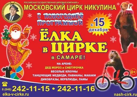 Самара цирк сколько стоят билеты