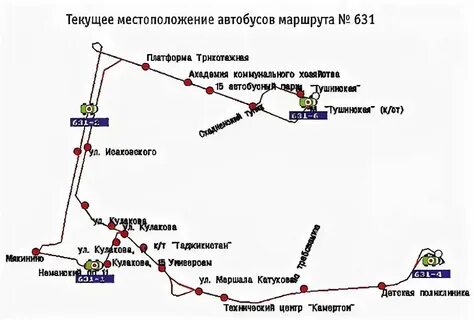 Расписание автобусов 640 от щукинской до тушинской