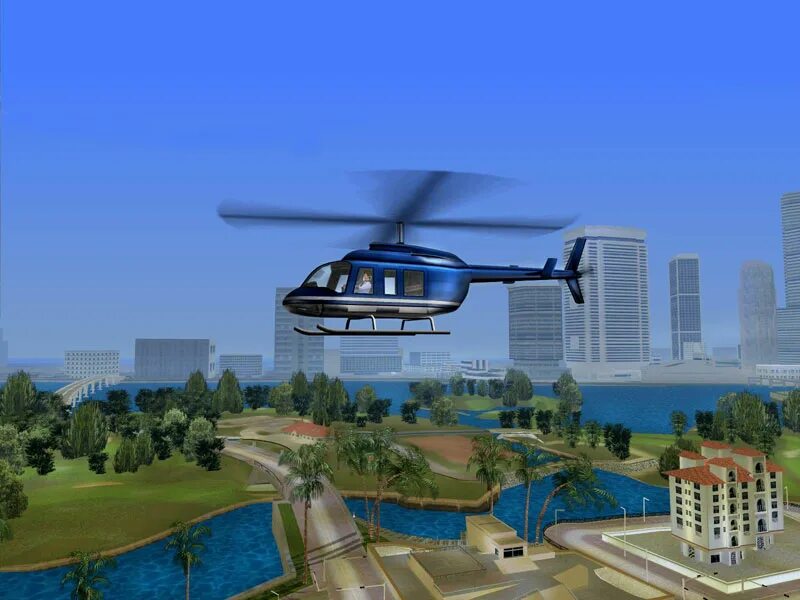Гта вайс сити вертолет. GTA vice City вертолет. Grand Theft auto: vice City вертолет. GTA vice City Deluxe вертолет.