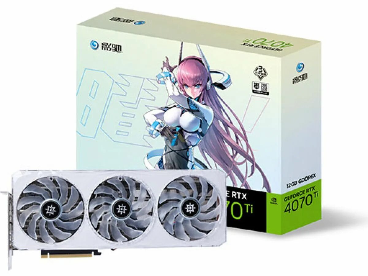 Rtx 4070 ti gaming x slim white. Geforce rtx boomstar 4070ti.