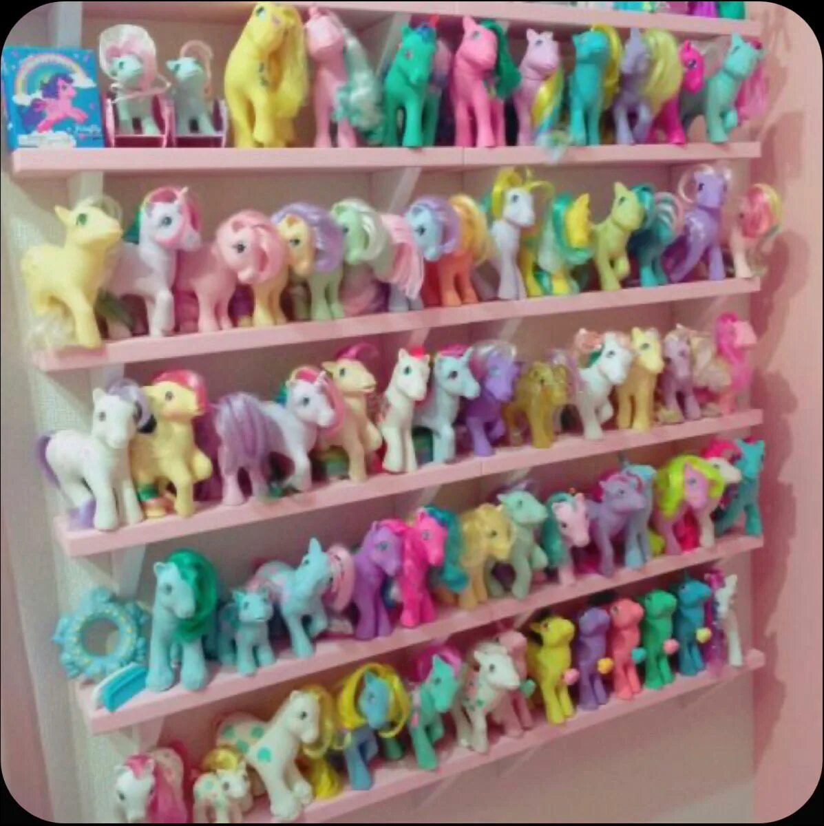 Коллекция my little pony. Hasbro #c2869 коллекция пони. много игрушек пони. пони игрушки много на полке. много поняшек игрушки.