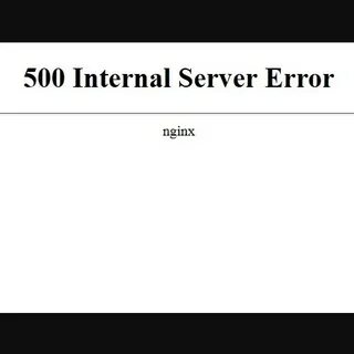 Nginx error