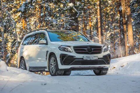 Зимний mercedes