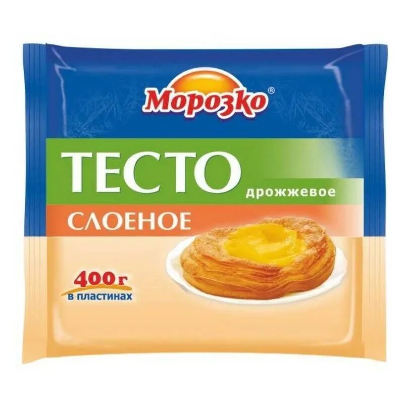 Замороженное тесто магазин. Тесто Морозко слоеное дрожжевое 400гр (576) 1*18. Тесто Морозко слоеное бездрожжевое. Тесто слоеное дрожжевое Морозко 400г. Тесто Морозко бездрожжевое 400гр.