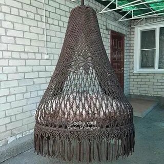Подвесное кресло макраме своими руками мастер класс