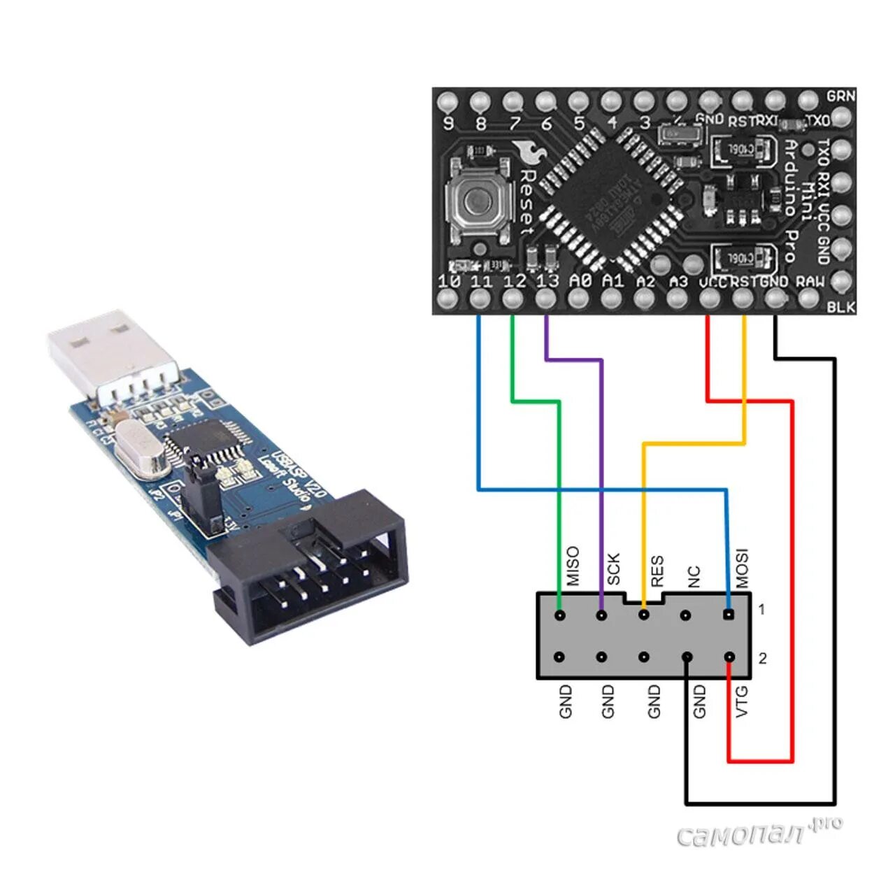 Прошивка микро. Arduino Mini USBASP. USBASP Arduino Pro Mini. USB ISP программатор atmega328. Программатор для ардуино нано.